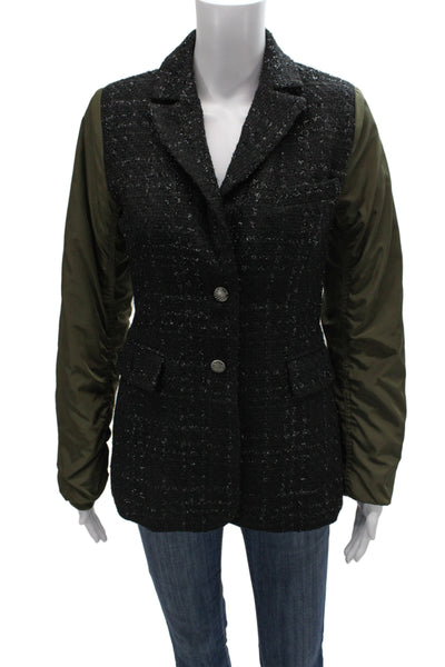 Circus NY Women Military Basic Jacket Multicolor Button Long Sleeve Size XS