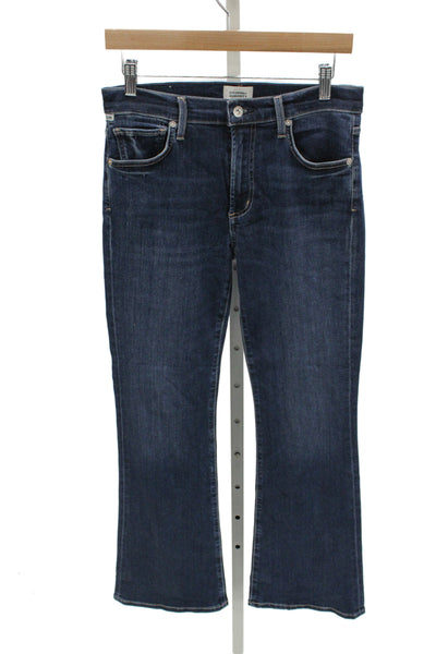 Citizens of Humanity Women High Waist Bootcut Jeans Blue Size 27