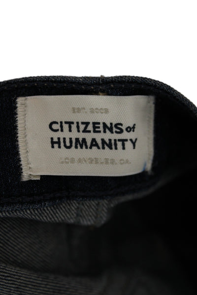 Citizens of Humanity Women High Waist Bootcut Jeans Blue Size 27
