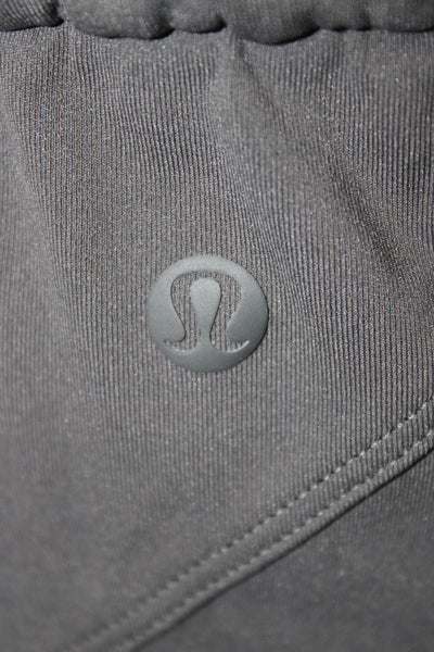 Lululemon Unisex Dark Gray Jogger Sweatpants Drawstring Size 6