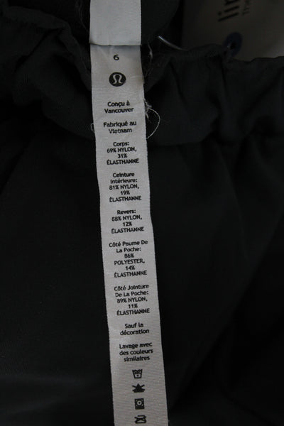 Lululemon Unisex Dark Gray Jogger Sweatpants Drawstring Size 6