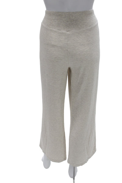 Z Supply Women Sweatpants Beige Drawstring Modal Spandex Inseam 24 Size M