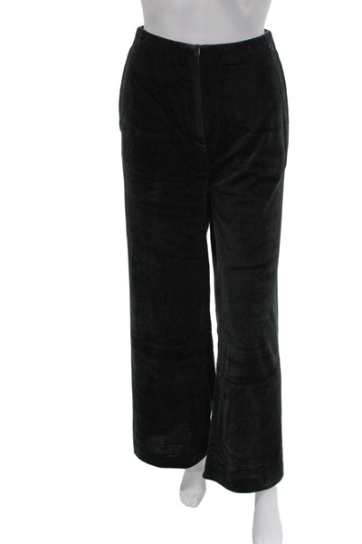 Tyler Boe Womens Dress Pants Black 100% Polyester Zip Size 8