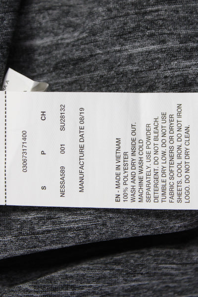 Nike Mens Gray Basic T-Shirt Polyester Crew Neck Short Sleeve Size S