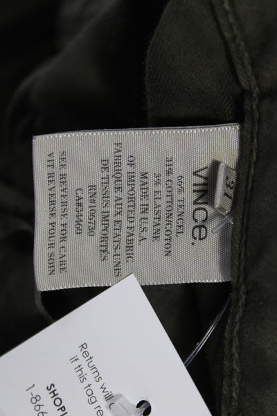 Vince Women Cargo Pants Green Size 31