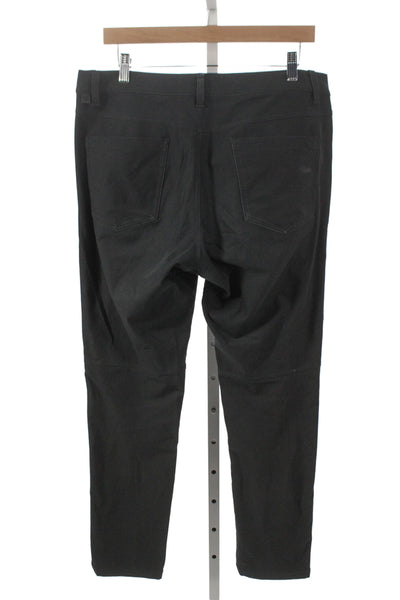 Lululemon Mens Black Pants Button Closure Size 33