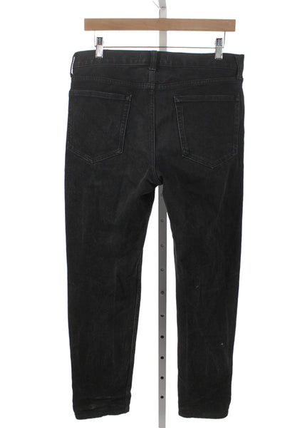 Everlane Mens Skinny Straight Black Jeans Size 32