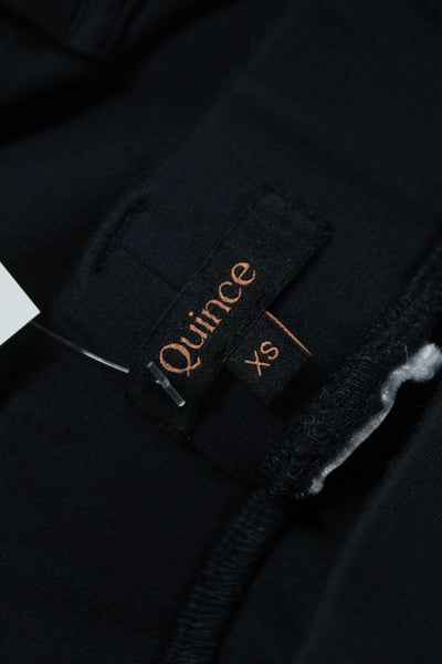 Quince Women Cargo Pants Black Jersey Size XS