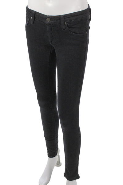 Genetic Denim Women Skinny Jegging Black Size 24