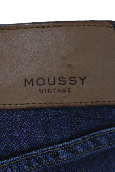 Moussy Women Skinny Jeans Blue Size 24
