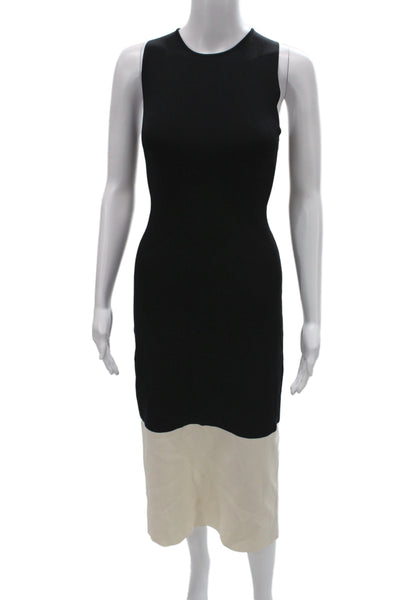 Hyacinth House Women Sheath Dress Black Colorblock Sleeveless Size XS