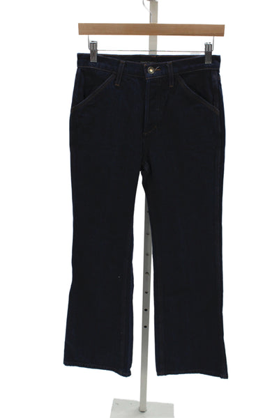 Favorite Daughter Women Bootcut Jeans Blue Cotton High Rise Inseam 32 Size 23