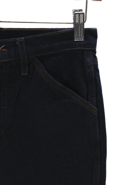 Favorite Daughter Women Bootcut Jeans Blue Cotton High Rise Inseam 32 Size 23