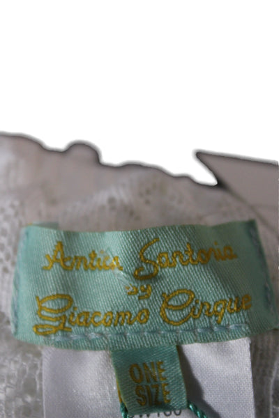 Antica Sartoria Giacomo Cinque Women Cropped Off-Shoulder Blouse Size One Size