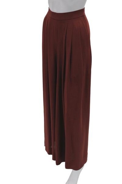 J Crew Collection Womens Dress Pants Brown Polyester Size 8