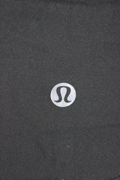Lululemon Women Jogger Pants Green Nylon Solid Activewear Pull On Size 6