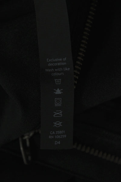 Lululemon Mens Casual Pants Black Polyester Button Inseam 31 Size 30