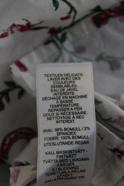 Vineyard Vines Womens White Cowboy Graphic Maxi Sundress Size 4