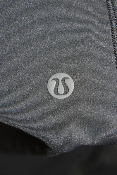 Lululemon Women Bodycon Tank Midi Dress Black Polyester Size S