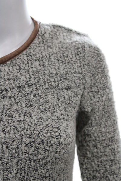 Ulla Johnson Women Gray Cardigan Long Sleeve Size PP
