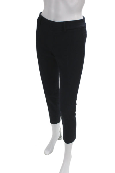 Club Monaco Womens Ankle Cropped Dress Pants Black Size 00