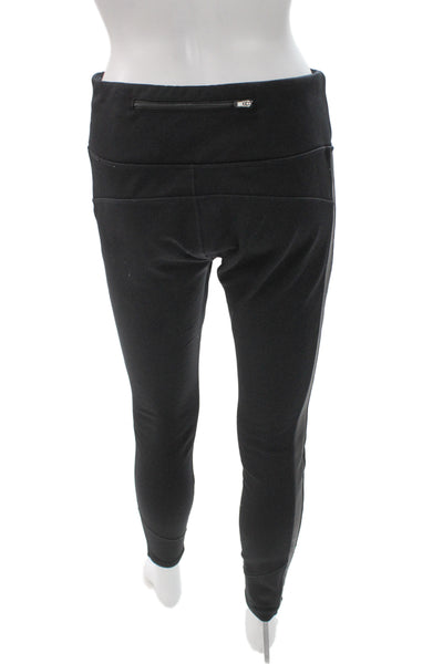 Athleta Womens Compression Leggings Black Athletic Pull On Size M