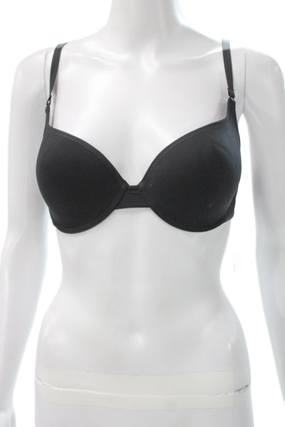 Lise Charmel Womens Lightly Padded Bra Black Size 36C