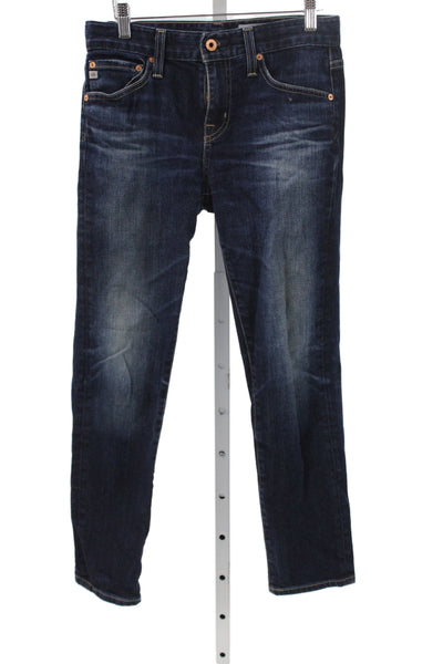 AG Adriano Goldschmied Women Skinny High Rise Blue Jeans Size 24