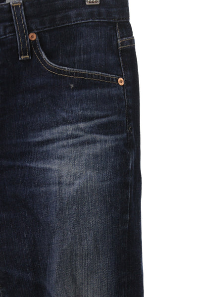 AG Adriano Goldschmied Women Skinny High Rise Blue Jeans Size 24