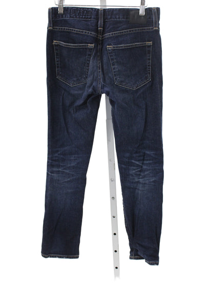 AG Adriano Goldschmied Women Skinny High Rise Blue Jeans Size 24