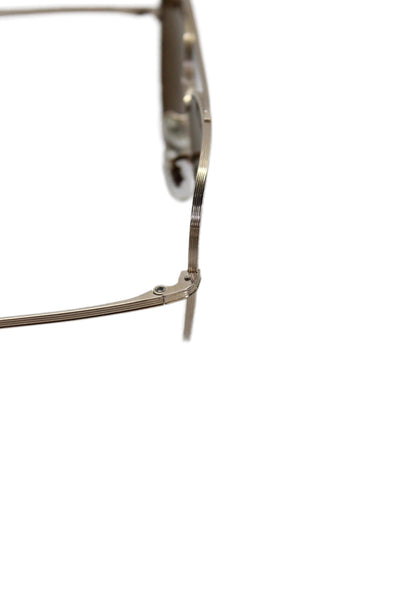 Oliver Peoples X The Row Womens Metal Frame Casse Aviator Sunglasses Gold