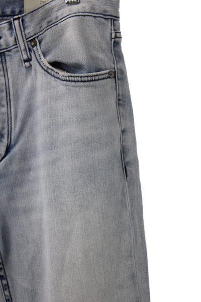 Rag & Bone Mens Skinny Jeans Light Blue Button Fly Size 31