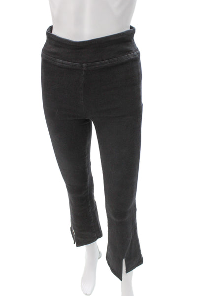 Frame Women Cropped Ankle Pants Black Size 0