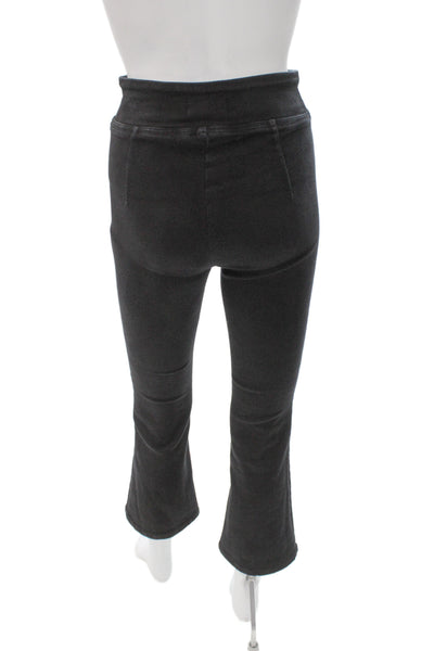 Frame Women Cropped Ankle Pants Black Size 0