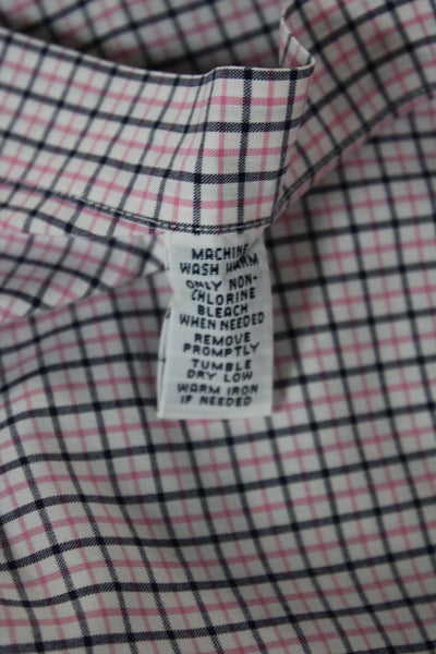 Ralph Lauren Blue Label Mens Plaid Button-Up Multicolor Long Sleeve Size M