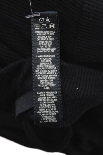 Skims Women Sweatpants Black Modal Blend Pull On Casual Size L