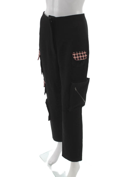 Hellessy Womens Cargo Pants Black Polyester Zip Inseam 26 Size 4