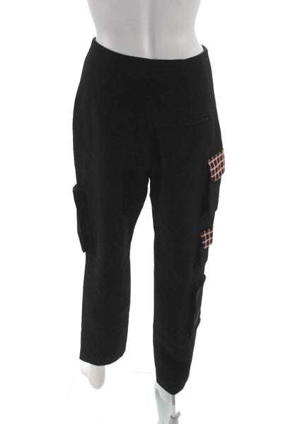 Hellessy Womens Cargo Pants Black Polyester Zip Inseam 26 Size 4