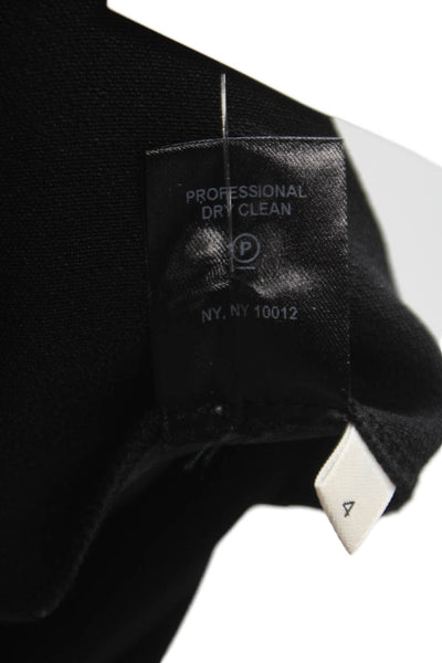 Hellessy Womens Cargo Pants Black Polyester Zip Inseam 26 Size 4
