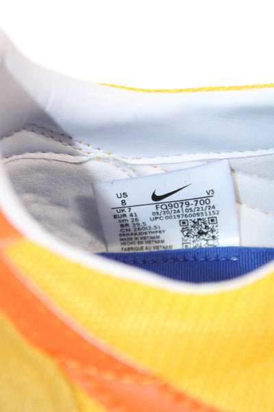 Nike Mens LD 1000 SP Low Top Sneakers Yellow Orange Size 8
