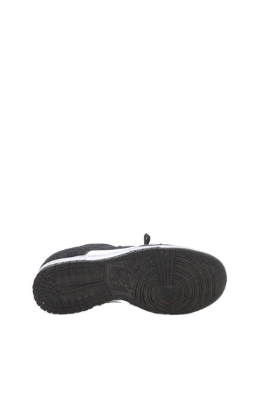 Nike Mens Suede Panda Dunk Low Retro SE Sneakers Black White Size 8