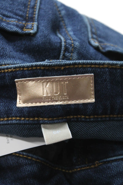 KUT from the Kloth Womens Straight Blue Jeans Size 0P