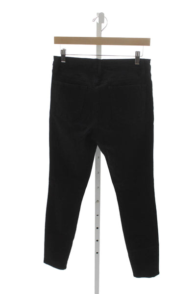 Frame Denim Womens Skinny Black High Rise Jeans Size 29