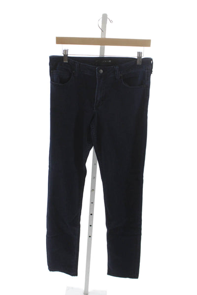 Joes Jeans Mens Skinny Jeans Blue Cotton Mid Rise Button Size 30