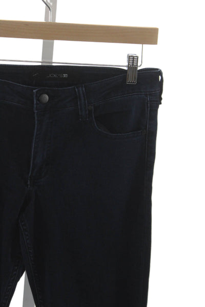 Joes Jeans Mens Skinny Jeans Blue Cotton Mid Rise Button Size 30