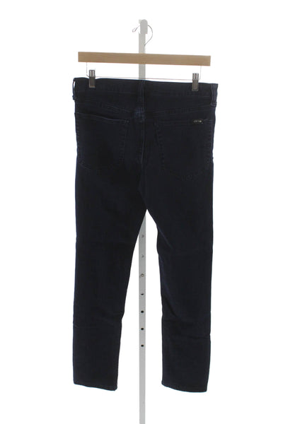 Joes Jeans Mens Skinny Jeans Blue Cotton Mid Rise Button Size 30