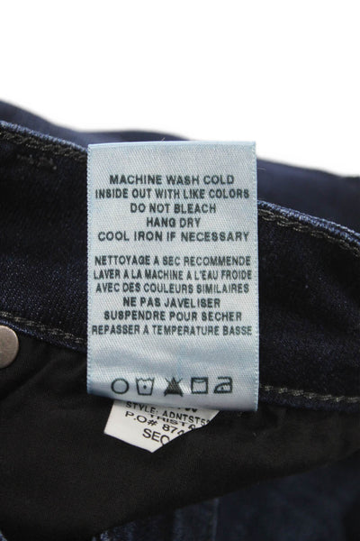 Joes Jeans Women Skinny Blue Mid Rise Cotton Blend Jeans Size 30