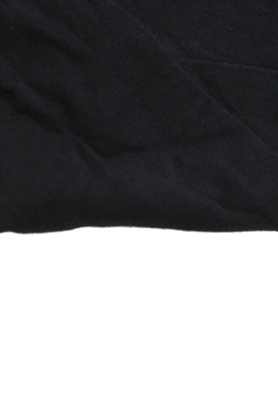 Bonpoint Childrens Girls Turtleneck Sweater Navy Blue Cotton Size 12