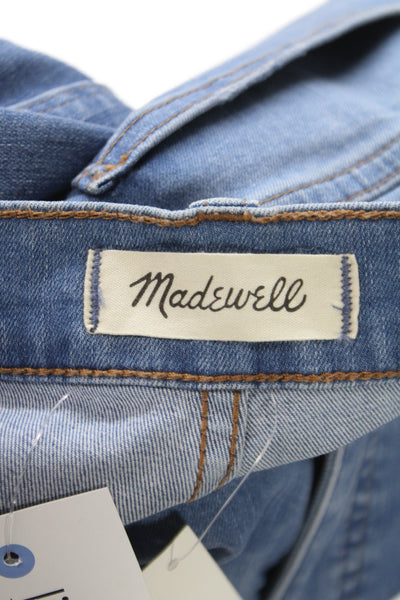 Madewell Women Bootcut Jeans Blue High Waist Size 30