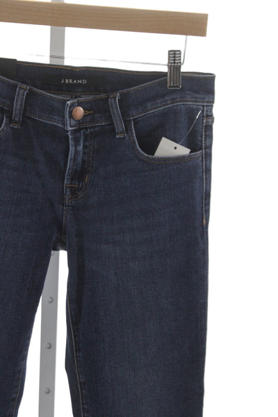 J Brand Womens Skinny Blue Mid-Rise Viscose Jeans Size 26